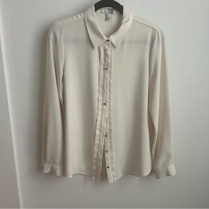 Forever 21 cream Dress Shirt